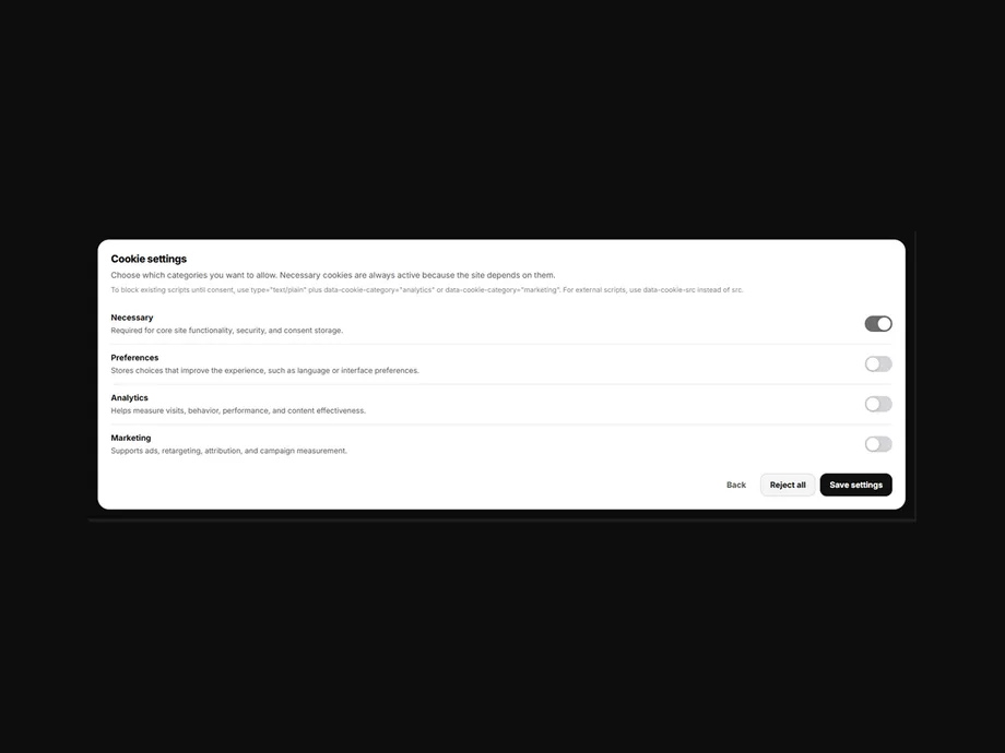 Free Cookie Consent preview